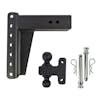 3" Heavy Duty Adjustable 8" Drop Hitch By BulletProof Hitches - Kit