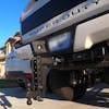 3" Heavy Duty Adjustable 10" Drop Hitch By BulletProof Hitches - Installed Side