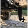 3" Heavy Duty Adjustable 10" Drop Hitch By BulletProof Hitches - Installed Tailgate Down