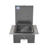  Diamond Tread Aluminum In-Frame Tool Box Notched Bottom 2