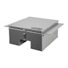  Diamond Tread Aluminum In-Frame Tool Box Notched Bottom 7