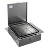  Diamond Tread Aluminum In-Frame Tool Box Flat Bottom 3