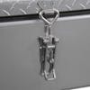  Diamond Tread Aluminum In-Frame Tool Box Flat Bottom 6