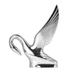 Original Peterbilt Packard Chrome Swan Hood Ornament (Side View)