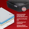 The Odyssey 12" Super Plush Super Cooling Truck Mattress - Layers