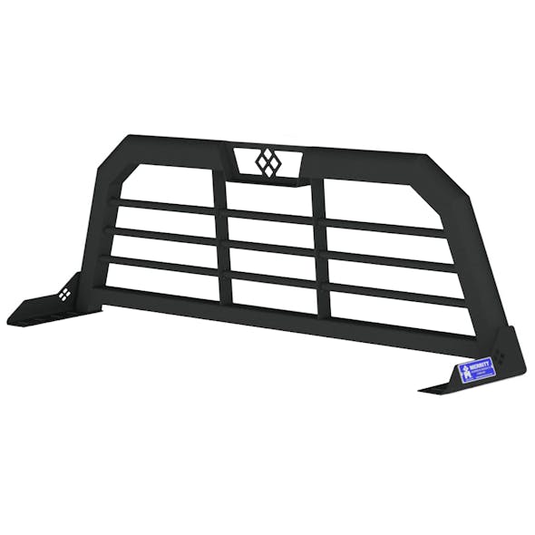 Dodge Ram Pickup Truck Headache Rack - Black Horizontal Bars