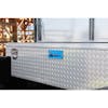 Mid Size Pickup Truck Tool Box - Aluminum Diamond Plate Close Up