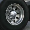Complete Chrome Mag Wheel Axle Cover Kit with 33mm Thread-On Lug Nut Covers - Rear Wheel