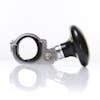 Chrome Steering Wheel Deluxe Spinner Knob Adapter Side View