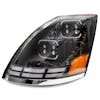 Volvo VN VHL 2004-2015 Black Projection Headlights - Driver Side