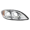 International ProStar Chrome Projector LED Headlights - Passenger High Beam 2
