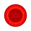 4" Round STT Turbine LED Light - red outer on center off