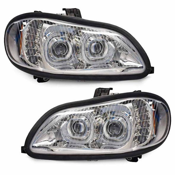 Freightliner M2 Full LED Chrome Projection Headlights