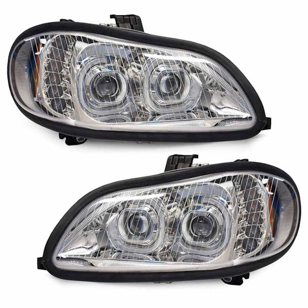 Freightliner M2 Full LED Chrome Projection Headlights