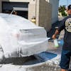 Chemical Guys Honeydew Snow Foam Extreme Suds Auto Wash - Back of Car
