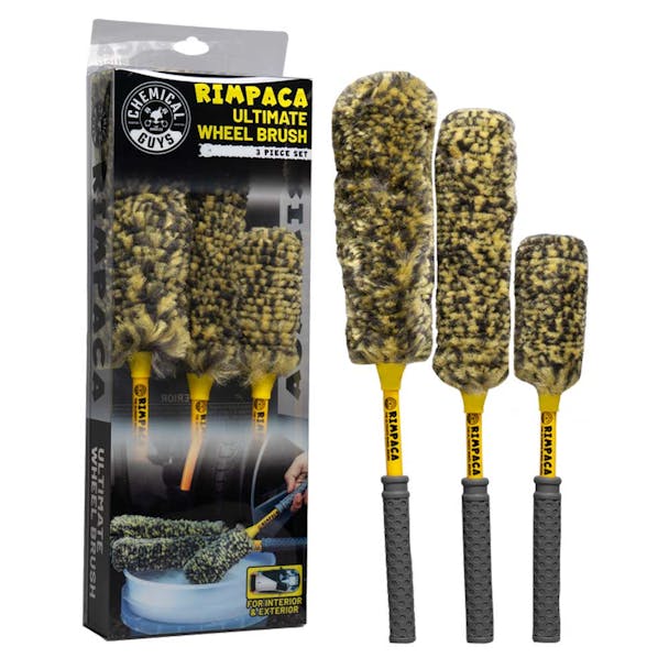 Chemical Guys Rimpaca Ultimate Wheel Brush 3 Piece Set - Default
