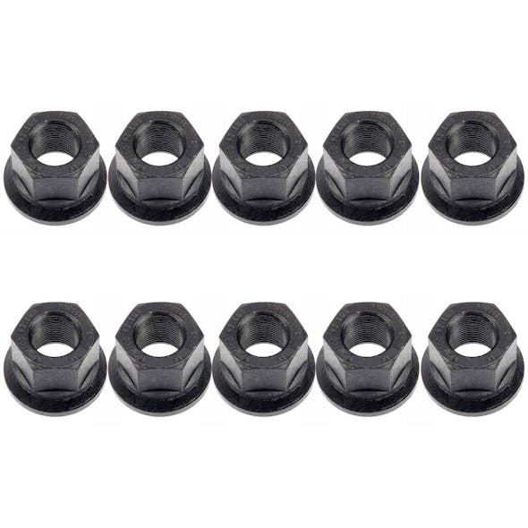 33mm Wheel Flange Lug Nut M22-1.50 10 Pack