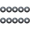 1 1/2" Wheel Flange Lug Nuts 7/8"-14 - 10 Pack Height 0.94"