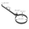 5" Exhaust Pipe Hanger - Dimensions