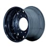 22.5" x 14" Round Standard Aluminum Wheel - Black