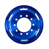 24.5" x 8.25" Oval Aluminum Wheel With Off-Center Vent Hole - Blue Side
