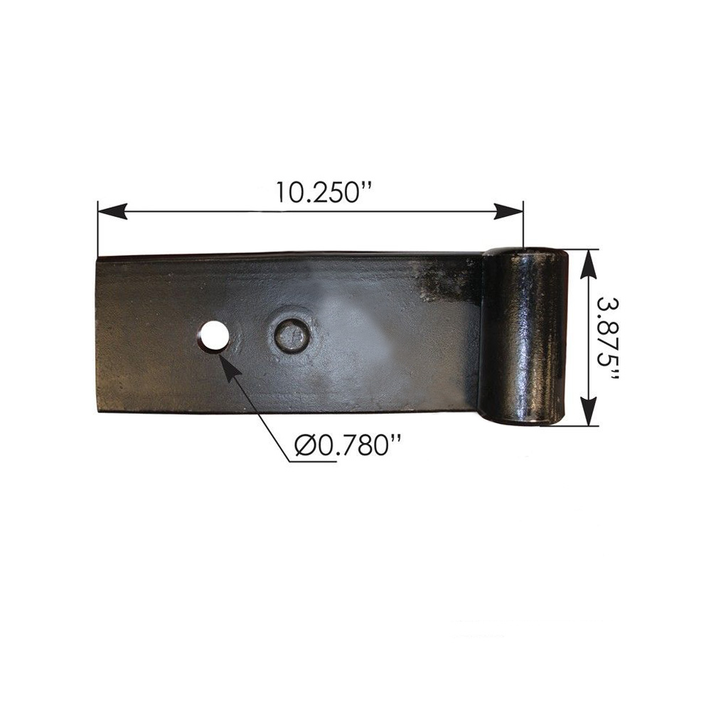 Kenworth Front Steel Axle Shock Bracket K324493 - Raney's