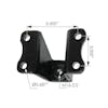 International Ford Chevrolet Upper Shock Bracket 19404993 3549101C1 - Measurements