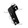 International ProStar Upper Shock Bracket 3580332C1 - Measurements