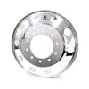 19.5" Accuride Extra Polish Accu-Shield Aluminum Wheel Hub Piloted - Front