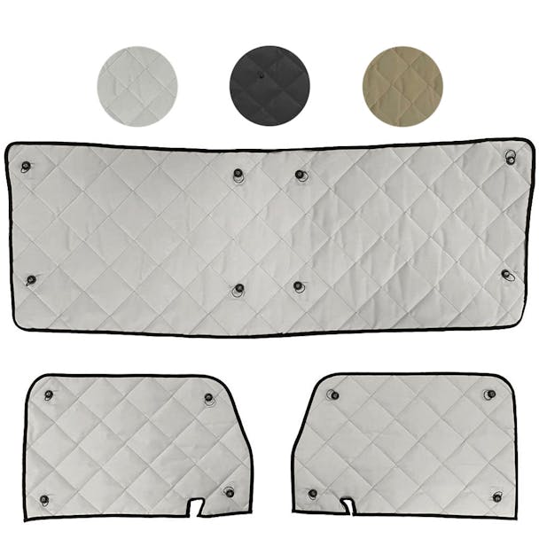 Mack ZenEclipse Blackout Window Covers By Robert James-Gray Covers with alt color swatches