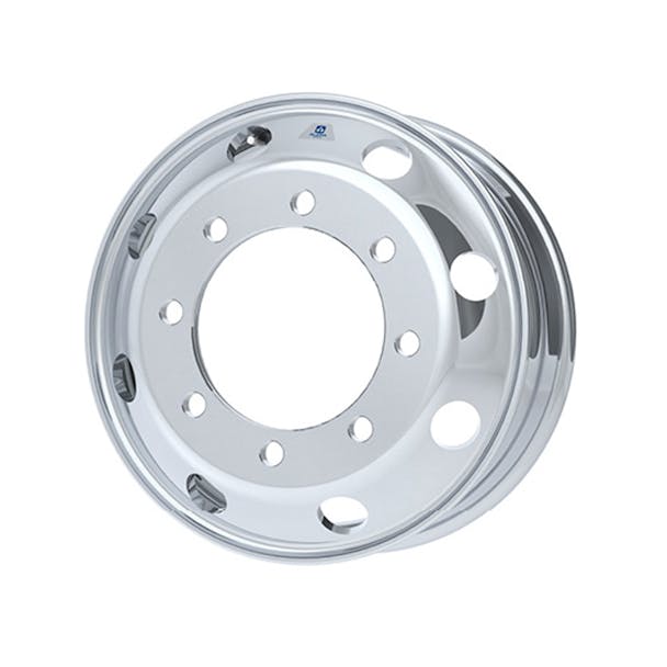 19.5" x 7.5" Accuride High Polish Wheel Hub Piloted