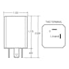Signal-Stat LED Circuit Flasher 285 - Dimensions