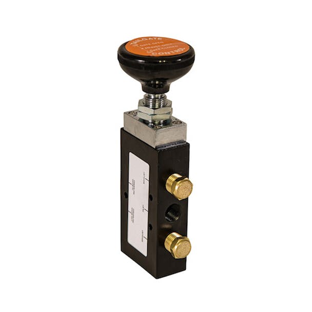 4-Way 3-Position Manual Air Valve