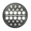 7" Round Black Ops LED Headlight - Low Beam Only