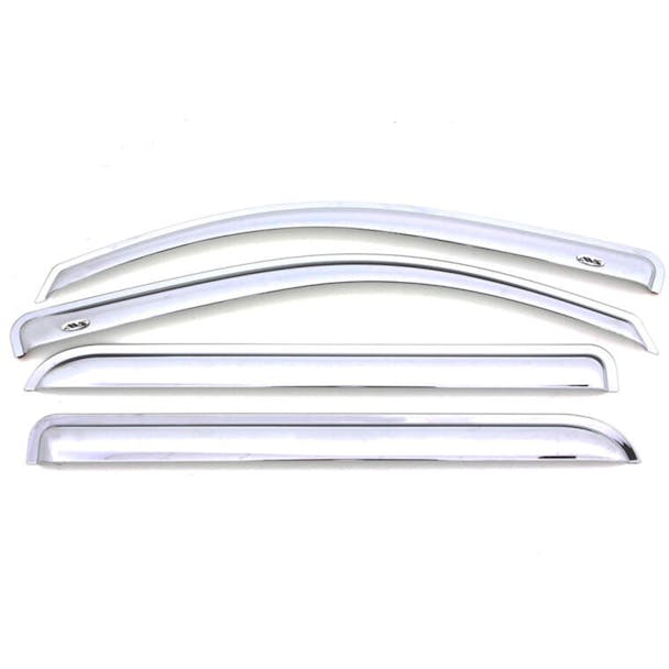Ford F-150 Supercrew AVS Chrome Ventvisor 4 Piece