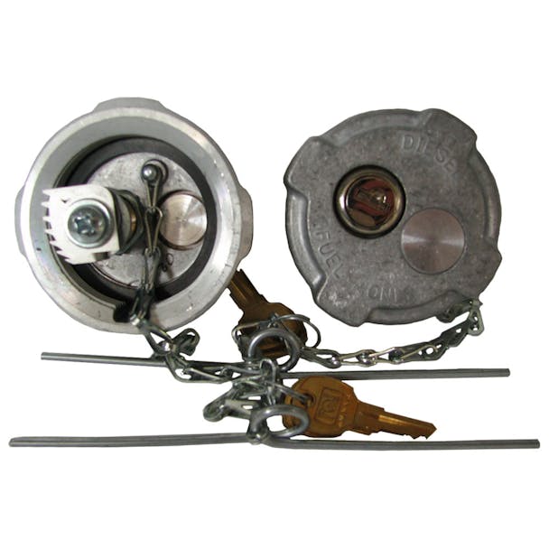 Heavy Duty Aluminum Locking Fuel Cap