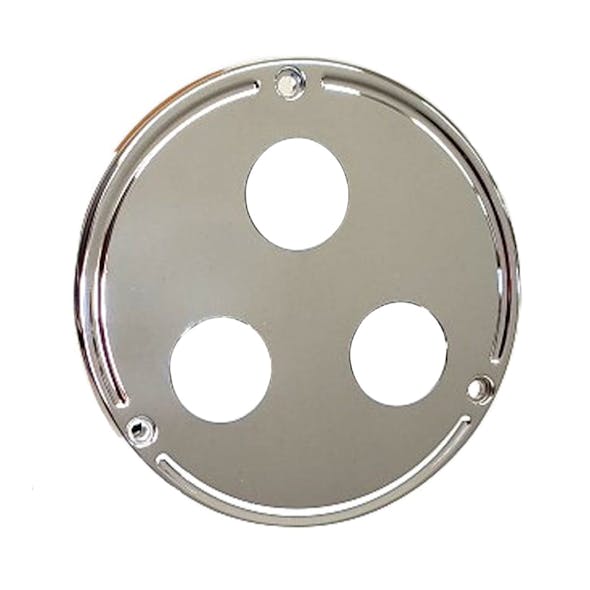 Lifetime 3/4" LED Sleeper Bunk Light Adapter Plate - 3 Light Holes