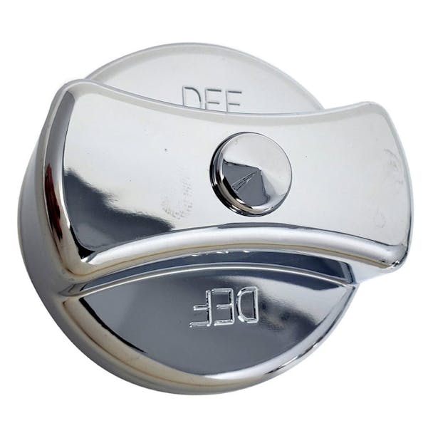 Lifetime Chrome Freightliner DEF Tank Cap Cover