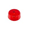 2" Round 7 LED Turbine Clearance Marker Light - Red/Red Off Side