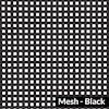 Heavy Duty Black Mesh Tarp By Donovan Tarps - Material