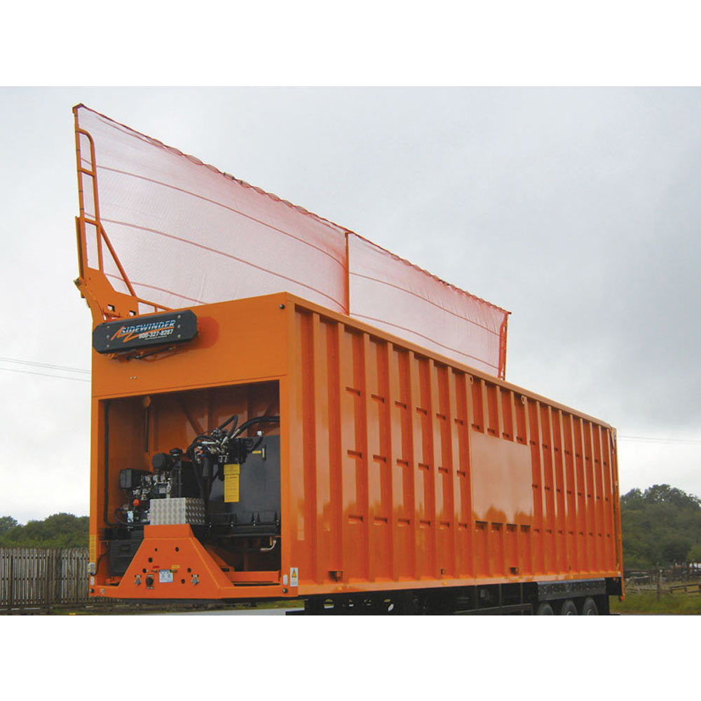 SIDEWINDER Automatic Side Flip Tarp System By Donovan Tarps