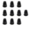 Aero Flat Satin Black Rear Axle Cover Kit Nut Covers