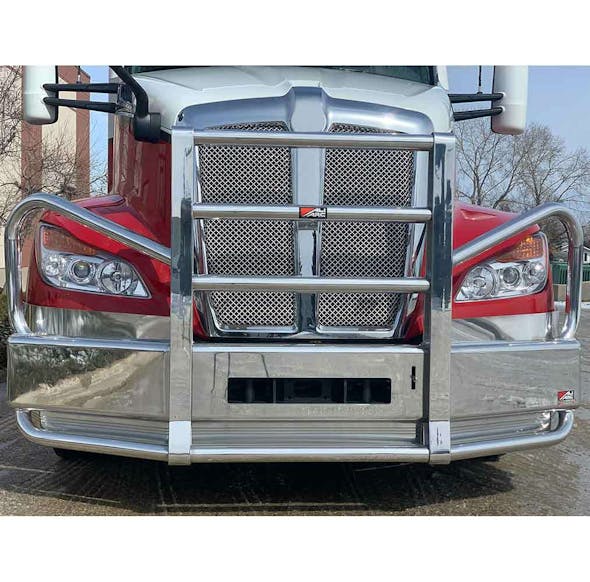 Kenworth T680 2022+ Ali Arc Quick Release Bumper Grill Guard