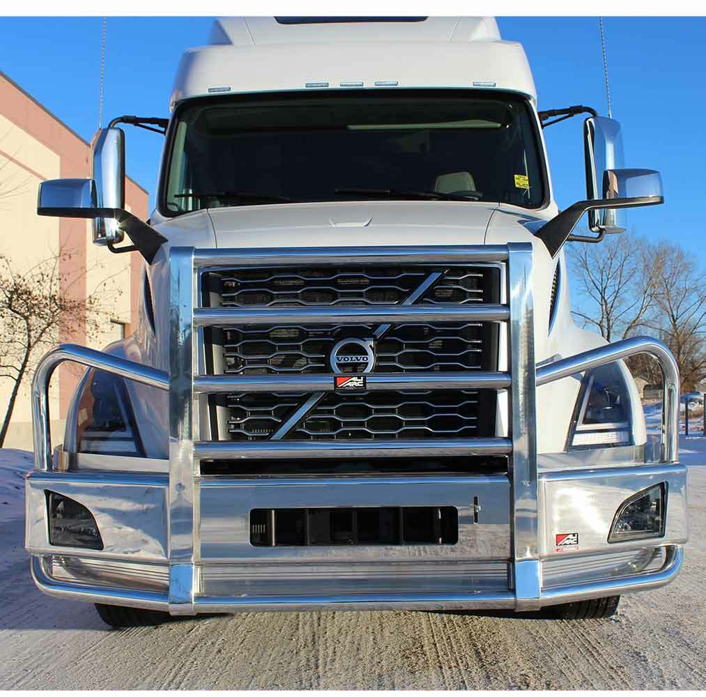 Volvo VNL 2018-2025 Gen 3 Ali Arc Quick Release Bumper Grill Guard