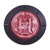 6 LED 1 1/4" Mini Clearance Marker Light With Rubber Grommet by Maxxima - Red Clear