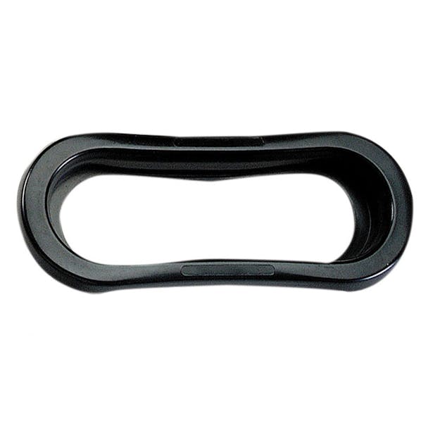 6" Oval Black Vinyl Grommet By Maxxima