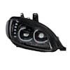 Freightliner M2 Full LED Blackout Projection Headlights With DRL Halo Ring - Passenger Off