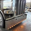 Peterbilt 379 389 Chrome Bumper With Light Holes By Lincoln Chrome - Installed Passenger Side