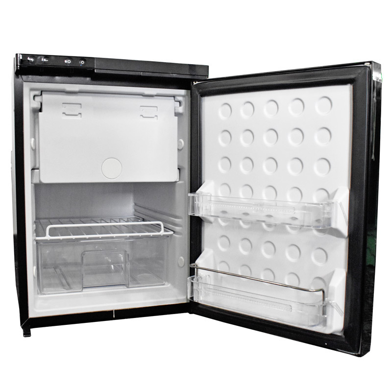 12V Semi-Truck Refrigerator Freezer Combo (Wood Grain)