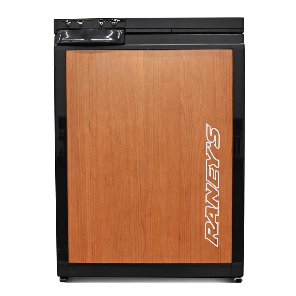 12V Semi-Truck Refrigerator Freezer Combo (Wood Grain)